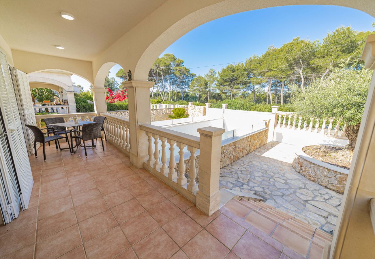 Villa en Muro - V. Benestar Pool and Beach Platja de Muro