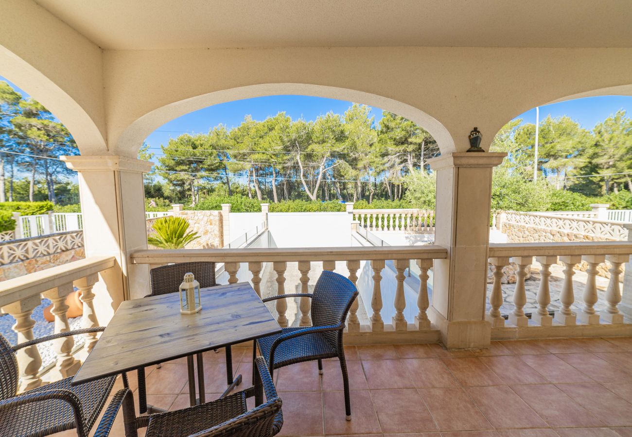 Villa en Muro - V. Benestar Pool and Beach Platja de Muro