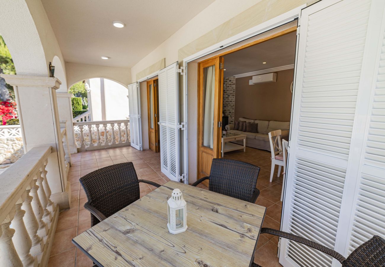 Villa en Muro - V. Benestar Pool and Beach Platja de Muro