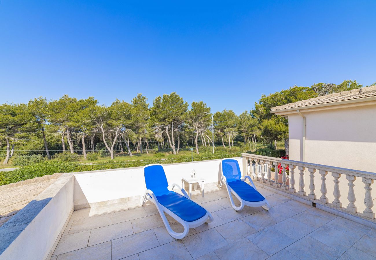 Villa en Muro - V. Benestar Pool and Beach Platja de Muro