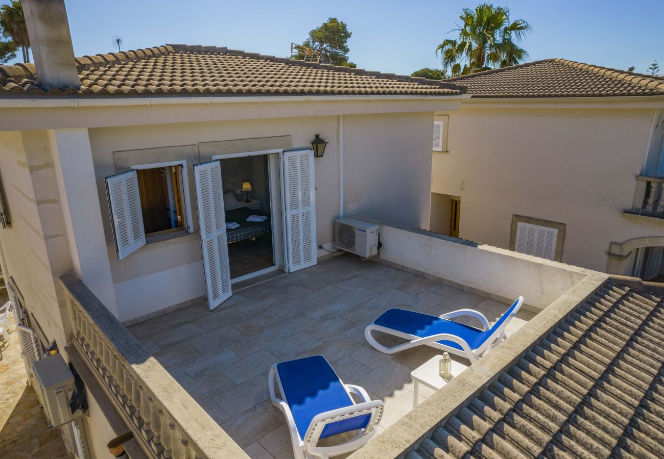 Villa en Muro - V. Benestar Pool and Beach Platja de Muro