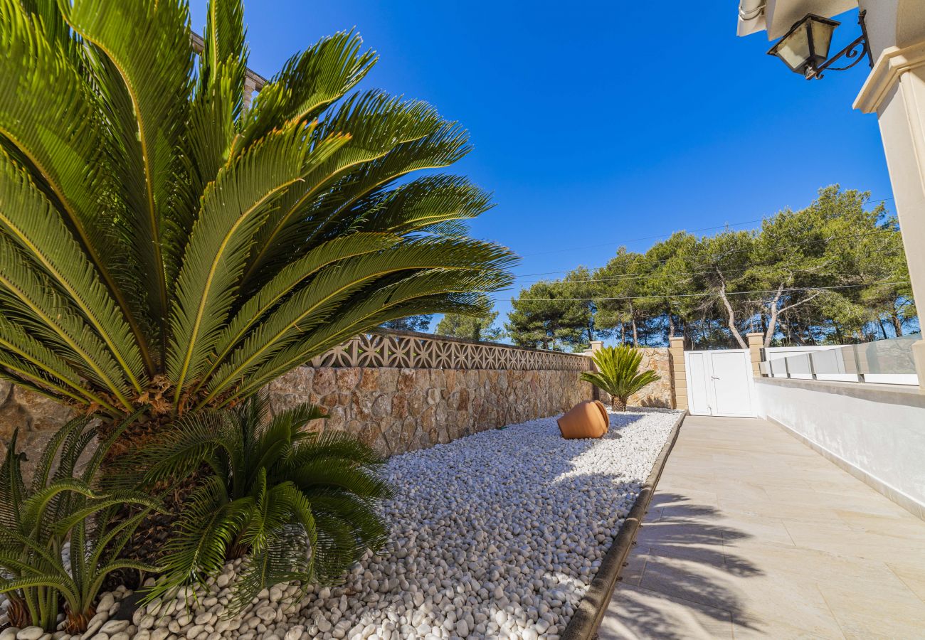 Villa en Muro - V. Benestar Pool and Beach Platja de Muro