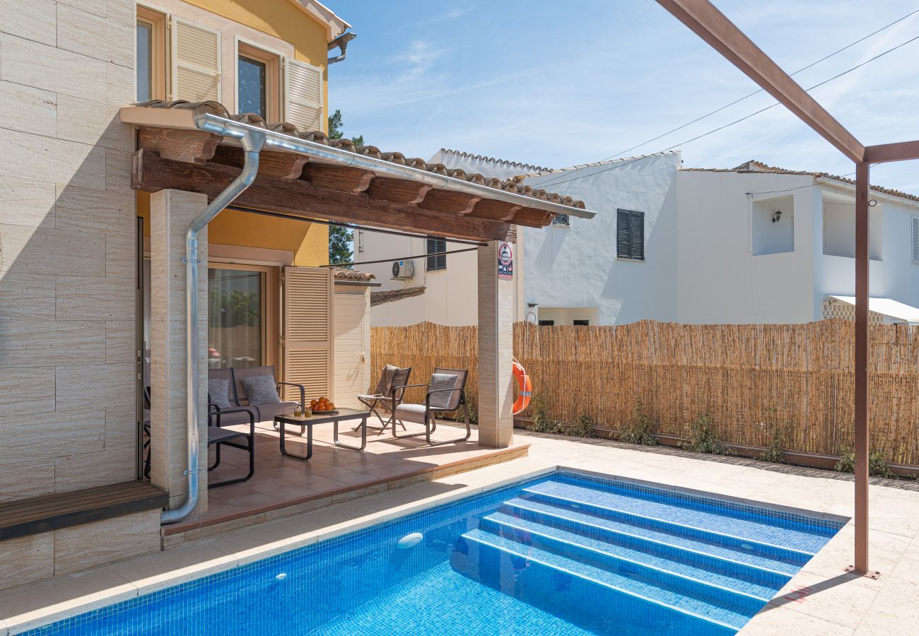 Villa en Alcúdia - V. Ca S'Ingles with pool for 8