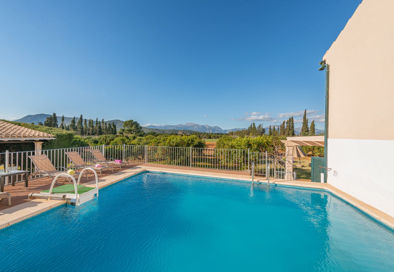 Villa en Llubi - V. Can Rafelino, pool and relax